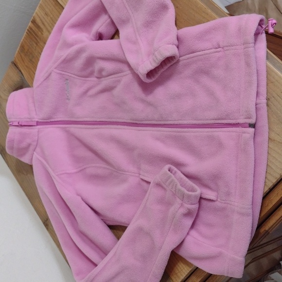 Columbia Pink Benton Springs Fleece Full Zip Jacket Size S - Picture 9 of 13